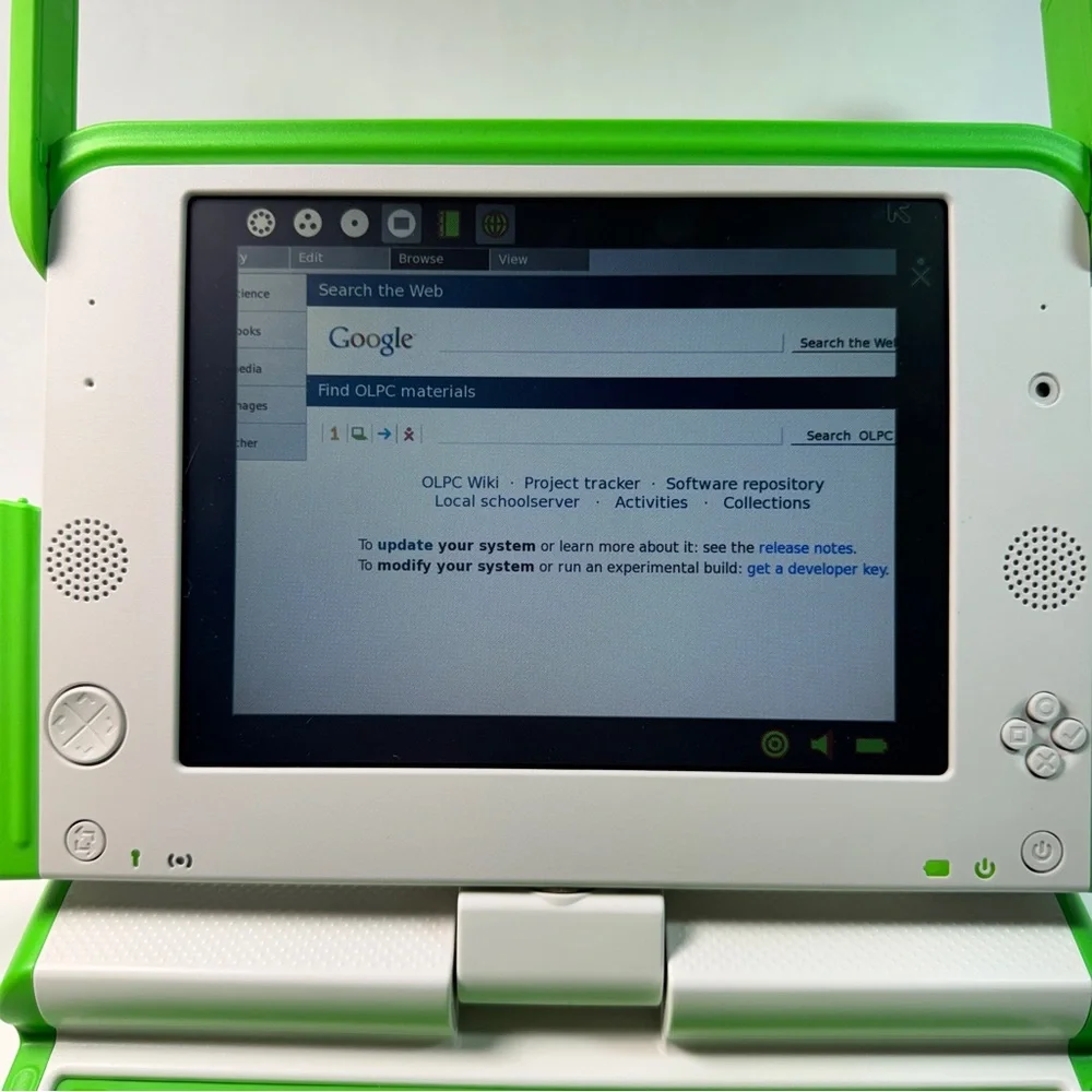 One Laptop Per Child OLPC XO Computer Collectible